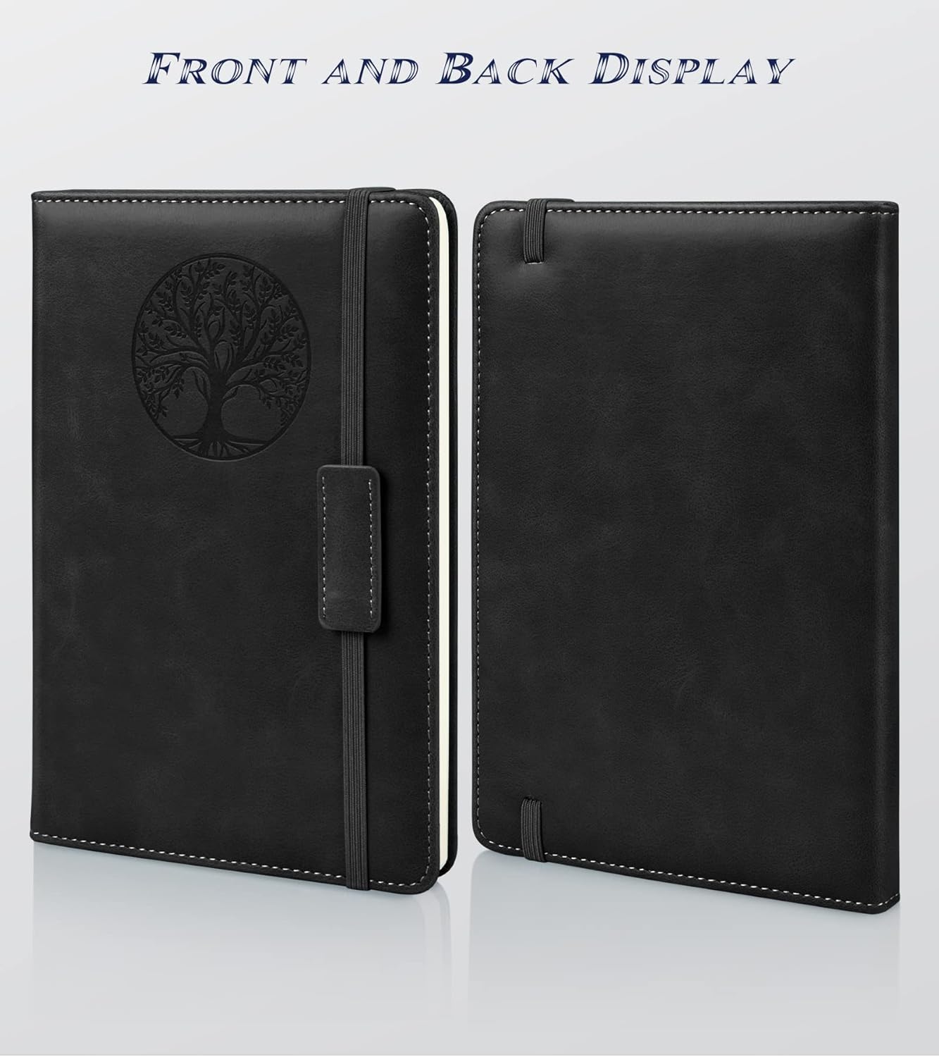 Biuwory Lined Hardcover Leather Journal Notebook
